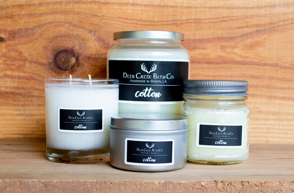 Cotton Candles and Wax Melts